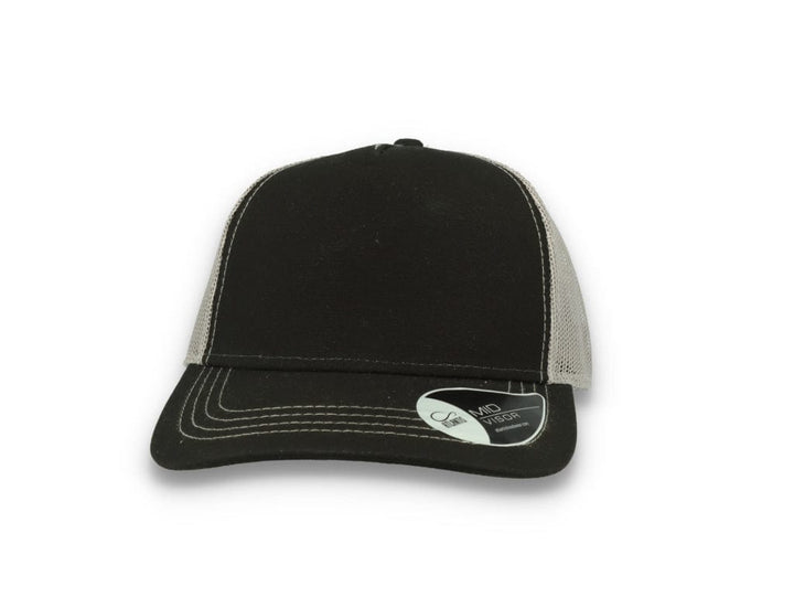 Trucker Cap Black/Grey Atlantis Rapper Canvas - LOKK