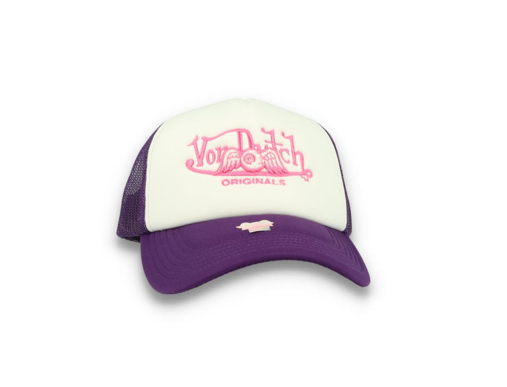 Trucker Cap Soro White/Purple - LOKK