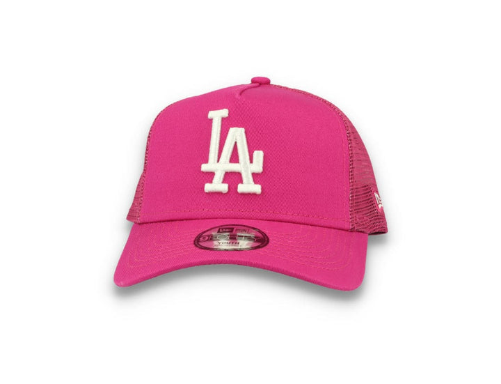 Kids Trucker Cap Tonal Mesh LA Dodgers Pink - LOKK