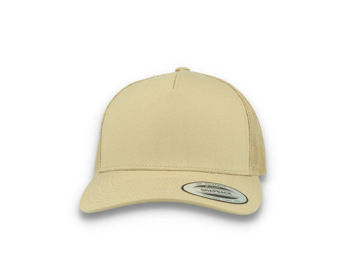 Trucker Cap Khaki 5-Panel Retro Trucker 6506 - LOKK