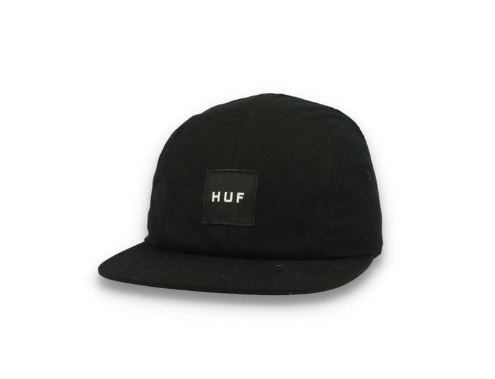 Cap 5-Panel Sort HUF Essential Box Logo Volley Black - LOKK