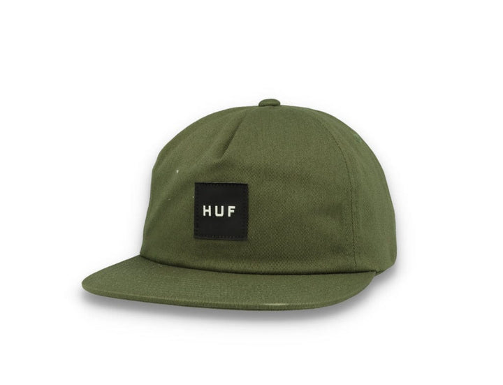 Cap Snapback Essential Unstructured Box Loden Green - LOKK