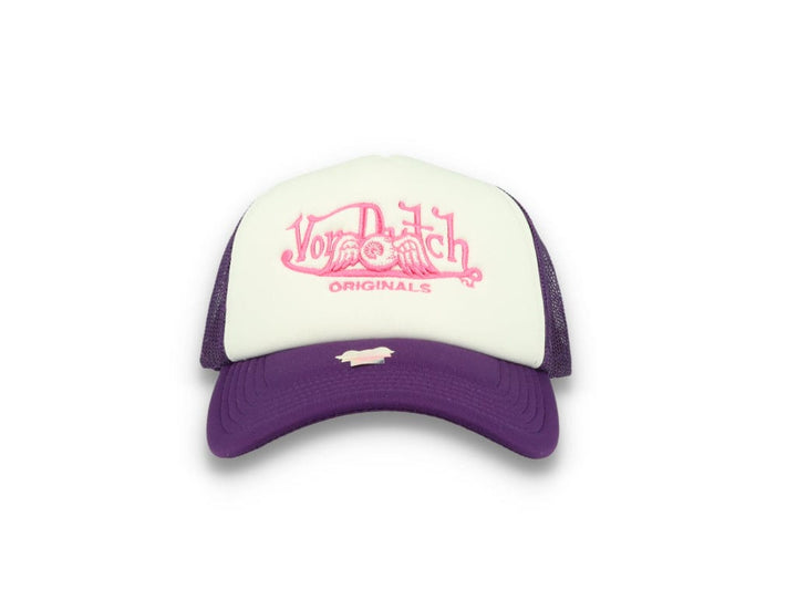 Trucker Cap Soro White/Purple - LOKK