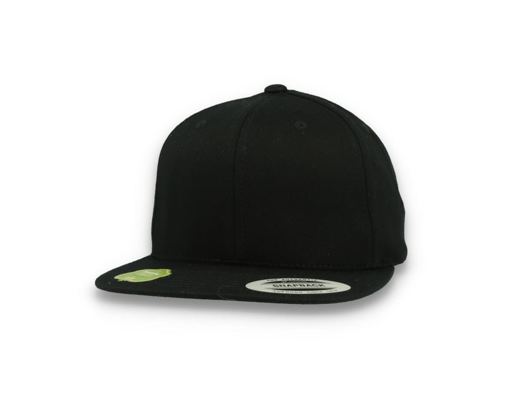 Yupoong 6089OC Organic Cotton Snapback Black - LOKK