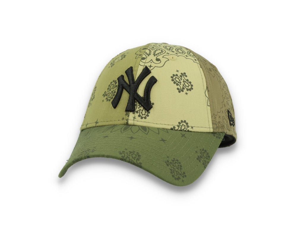 9FORTY Paisley Print NY Yankees Olive - LOKK