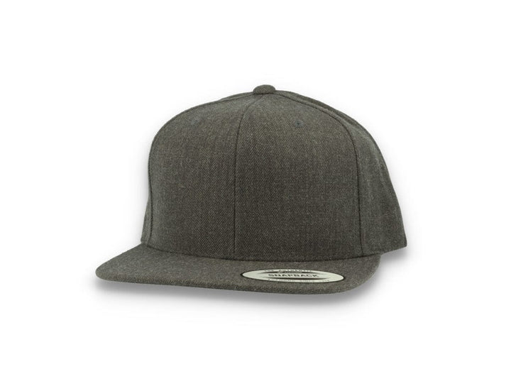 Dark Heather Grey/Dark Grey Snapback Cap - Yupoong 6089M - LOKK