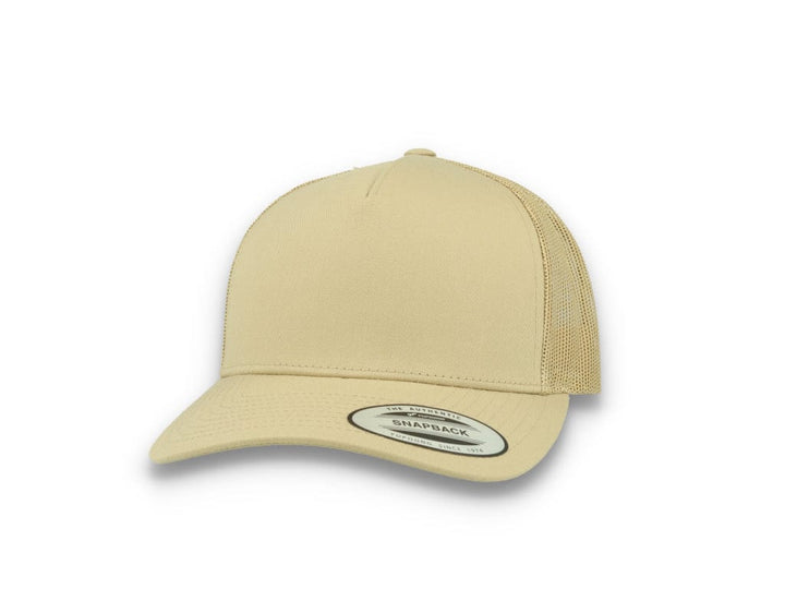 Trucker Cap Khaki 5-Panel Retro Trucker 6506 - LOKK