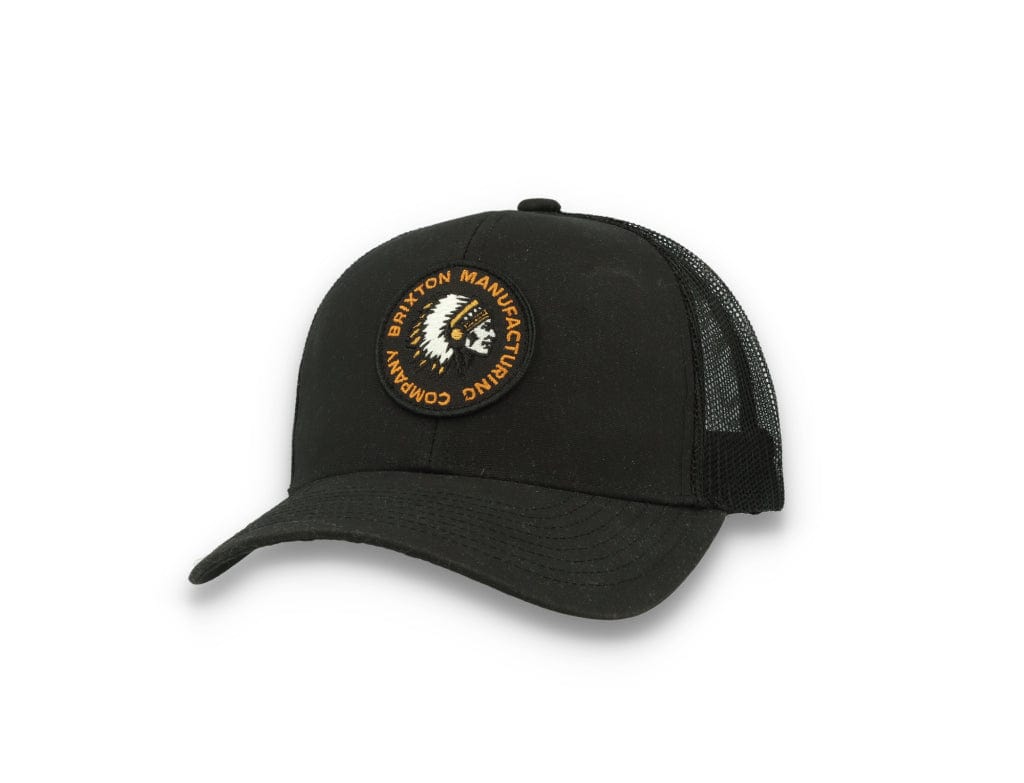 Trucker Cap Rival Stamp X MP Mesh Cap Black - LOKK