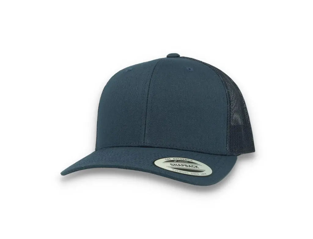 Navy Trucker Cap Retro - Yupoong 6606 - LOKK