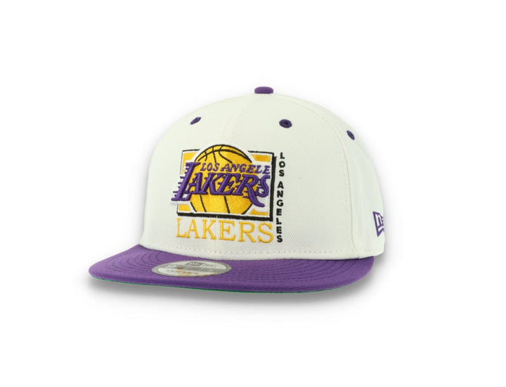 9FIFTY White Crown LA Lakers - LOKK