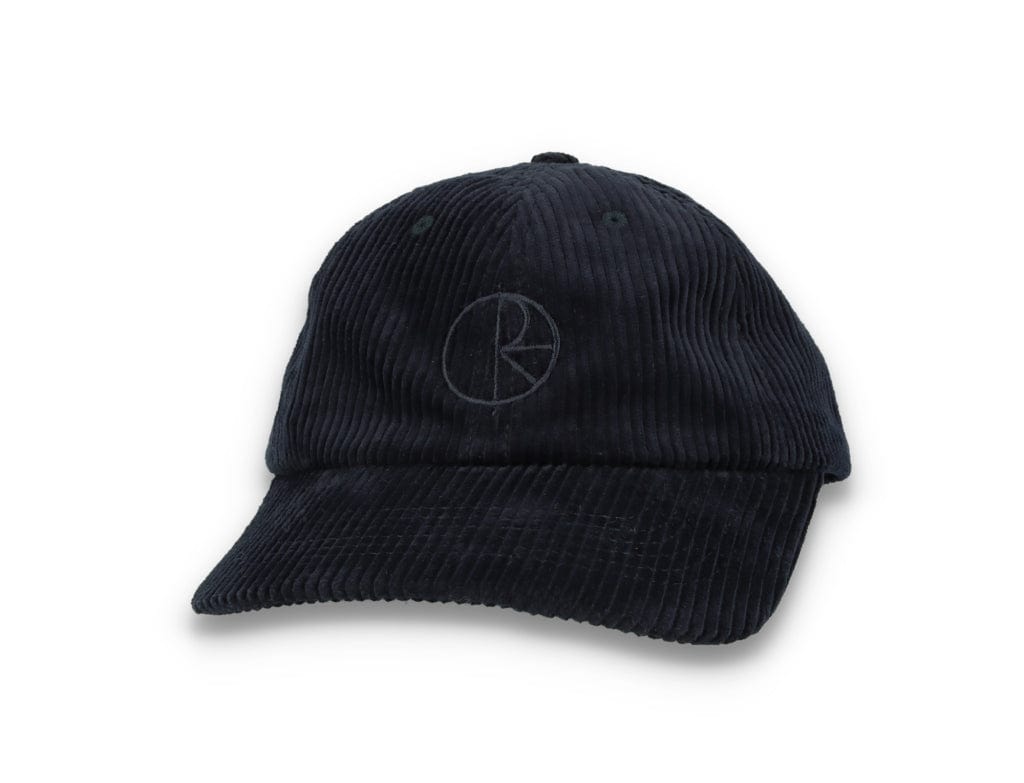 Polar Cord Stroke Logo Cap Navy - LOKK