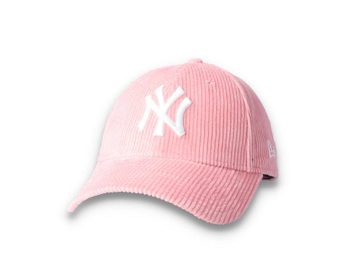 Dame Cap NY Yankees Pink Fashion Cord 9FORTY Womens - LOKK