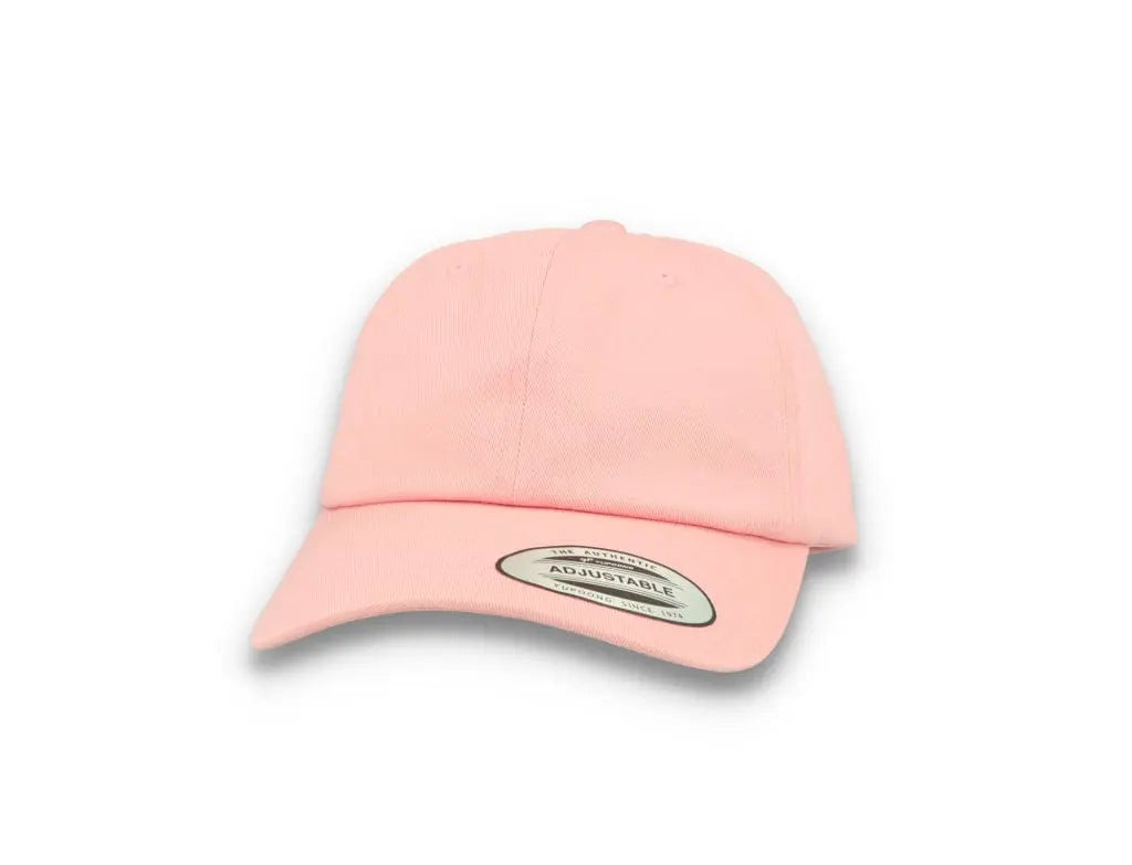 Pink Dad Cap Low Profile Cotton Twill - Yupoong 6245CM - LOKK