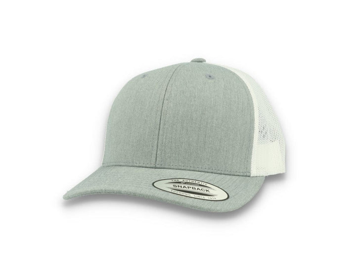 Flexfit 6606T Retro Trucker Heather Grey/White - LOKK
