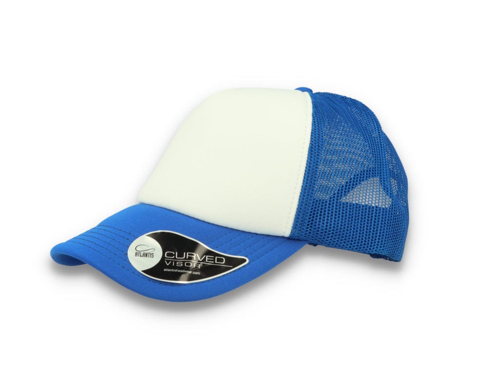 Trucker Cap Royal Blue/White Atlantis Rapper Foam - LOKK