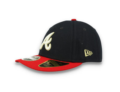 59FIFTY Low Profile Gold Atlanta Braves