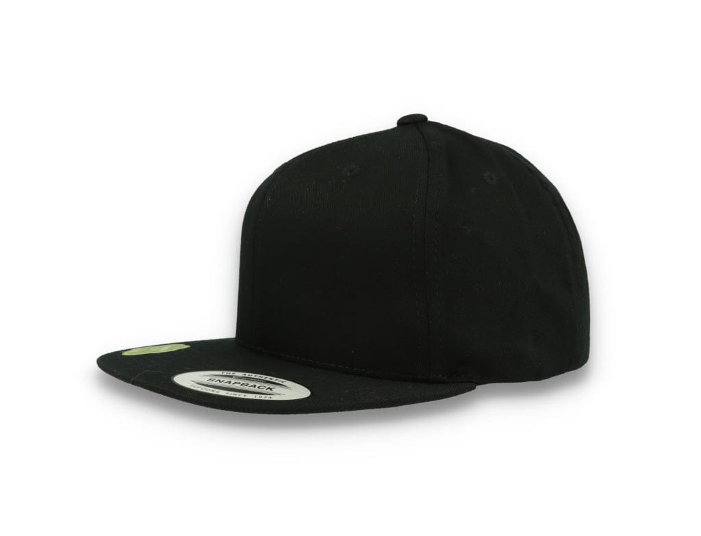 Yupoong 6089OC Organic Cotton Snapback Black - LOKK