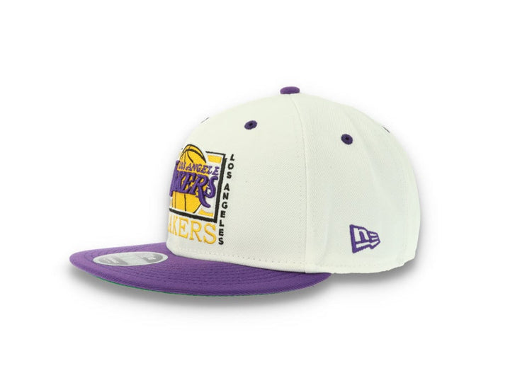 9FIFTY White Crown LA Lakers - LOKK