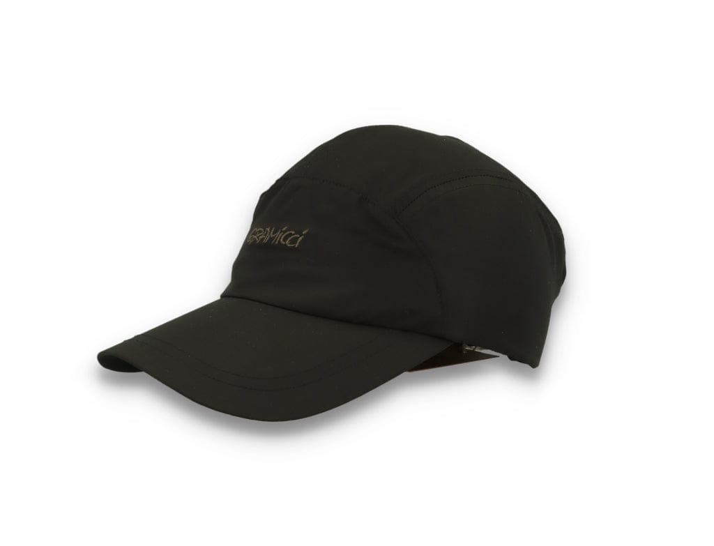 Light Ripstop Strap Cap Black