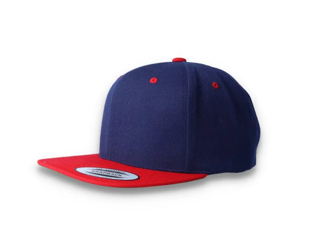 Yupoong Classic Snapback 6089MT Navy/Red - LOKK