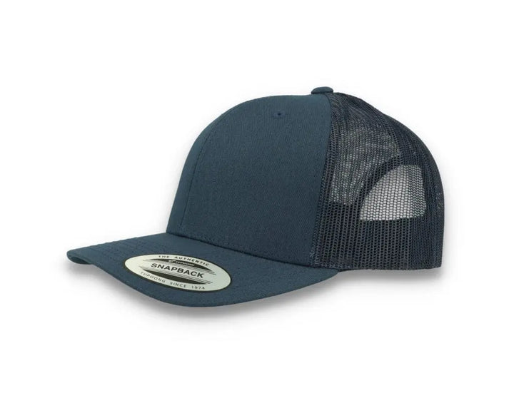 Navy Trucker Cap Retro - Yupoong 6606 - LOKK