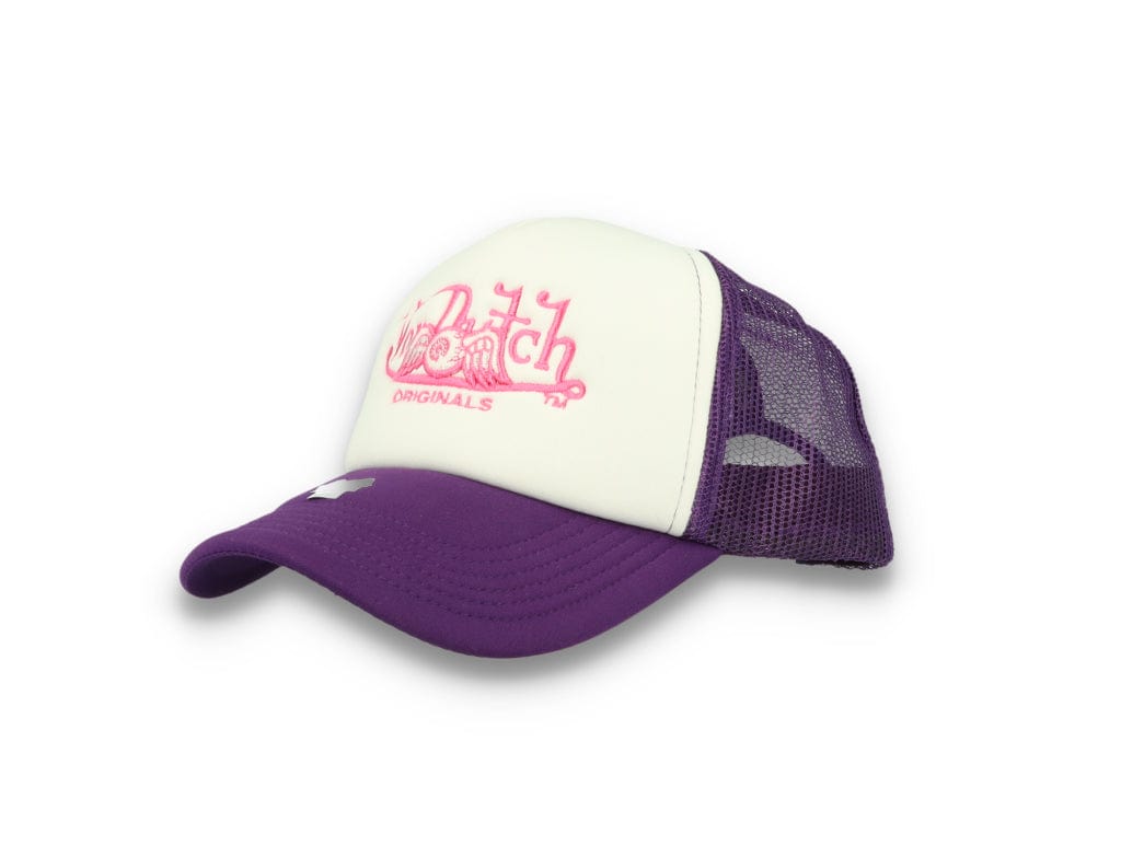 Trucker Cap Soro White/Purple - LOKK