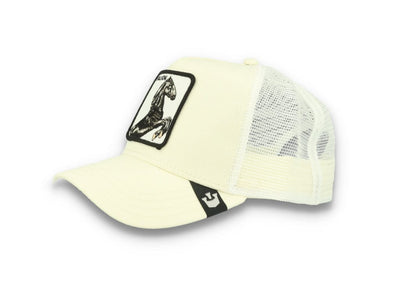 Goorin Trucker Cap The Stallion White