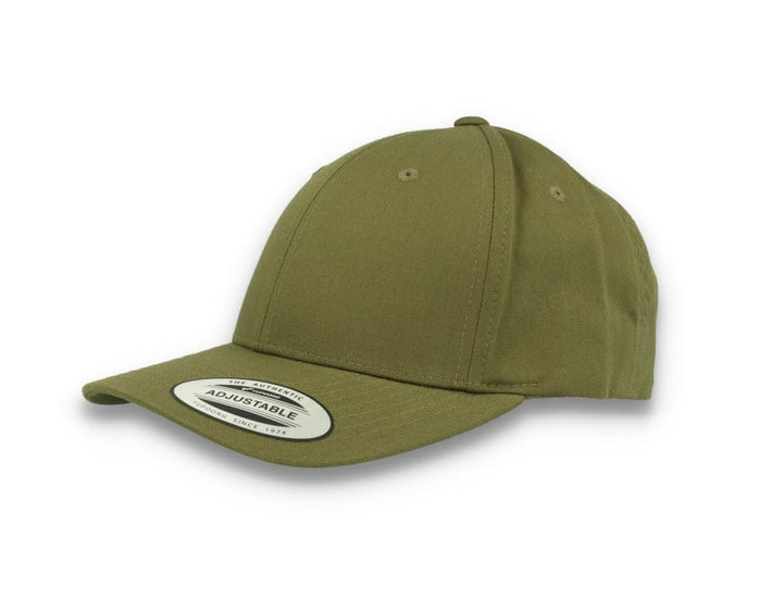 Curved Baseball Cap Snapback Buck Green - Yupoong 7706 - LOKK