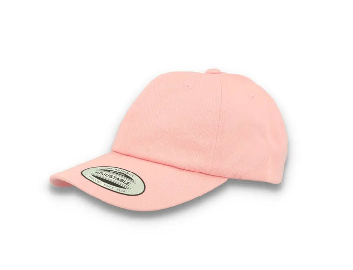 Pink Dad Cap Low Profile Cotton Twill - Yupoong 6245CM - LOKK