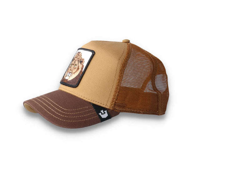 Goorin Trucker Cap The King Lion Brown - LOKK
