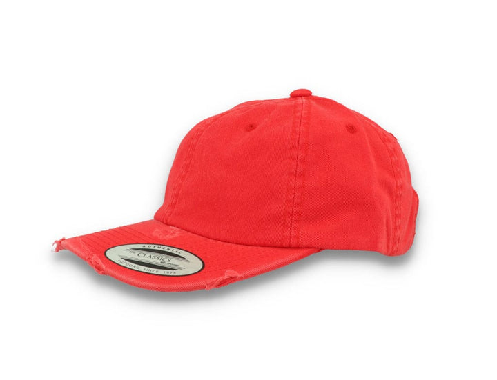 Low Profile Destroyed Cap Red 6245DC - LOKK