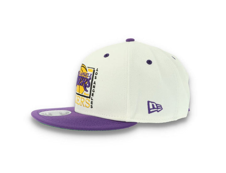 9FIFTY White Crown LA Lakers - LOKK
