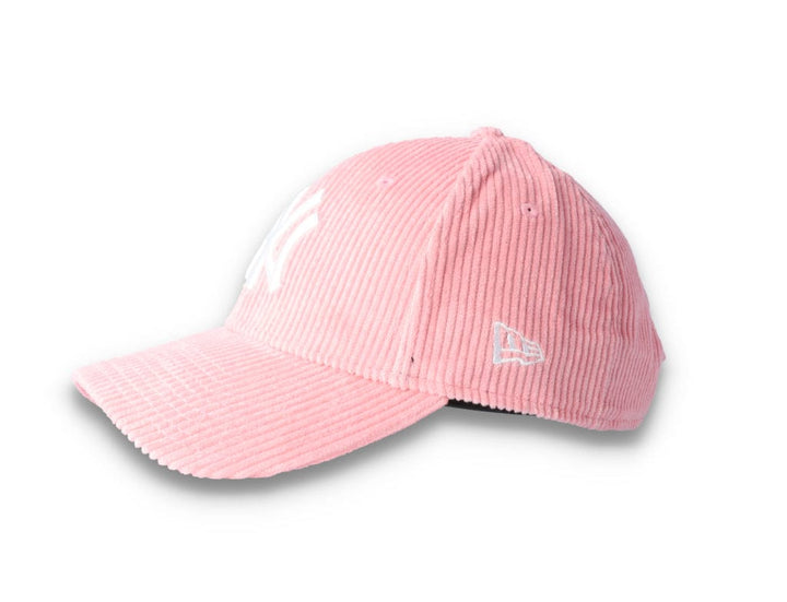 Dame Cap NY Yankees Pink Fashion Cord 9FORTY Womens - LOKK
