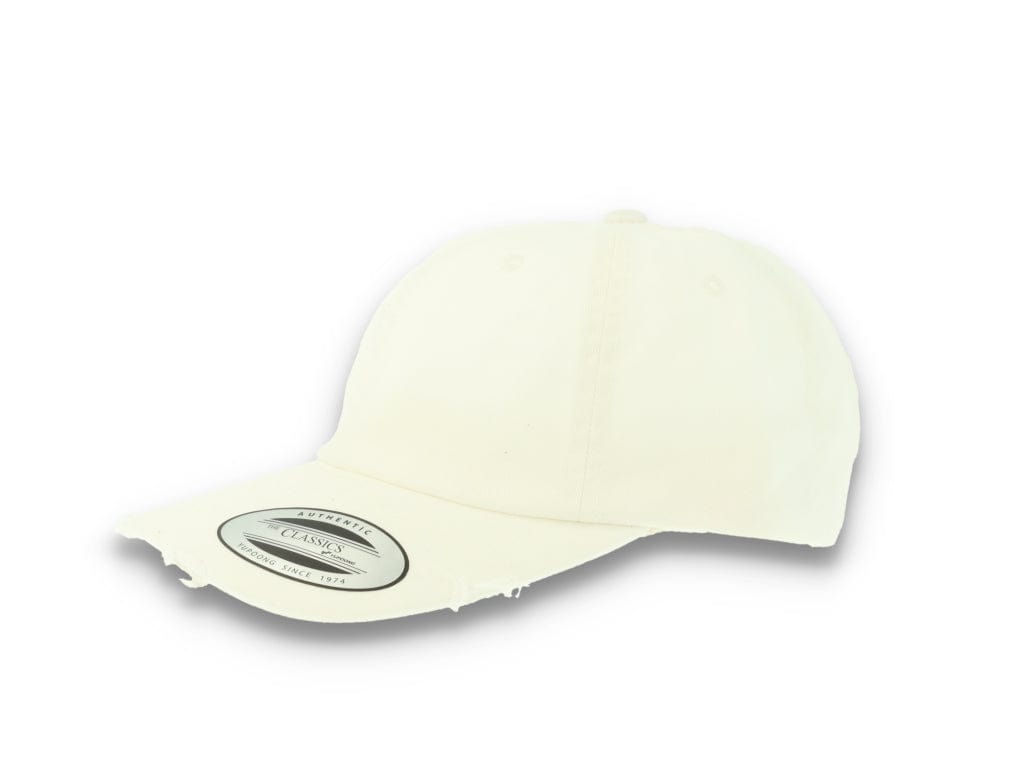 Low Profile Destroyed Cap White 6245DC - LOKK
