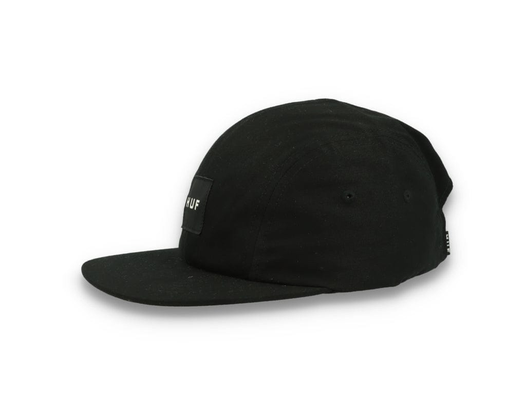 Cap 5-Panel Sort HUF Essential Box Logo Volley Black - LOKK
