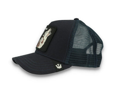 Goorin Trucker Cap The Lone Wolf Navy