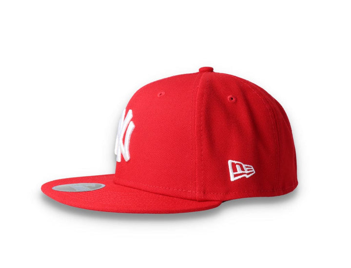 59FIFTY MLB Basic New York Yankees  Scarlet/White - LOKK