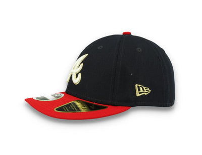 59FIFTY Low Profile Gold Atlanta Braves