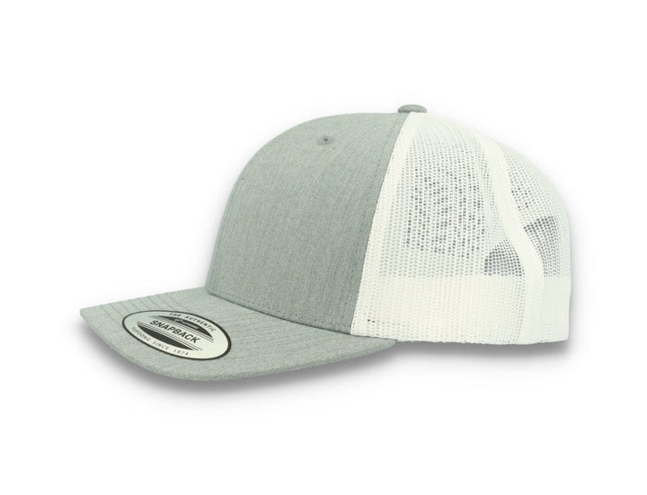 Flexfit 6606T Retro Trucker Heather Grey/White - LOKK