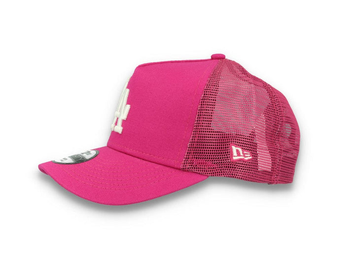 Kids Trucker Cap Tonal Mesh LA Dodgers Pink - LOKK