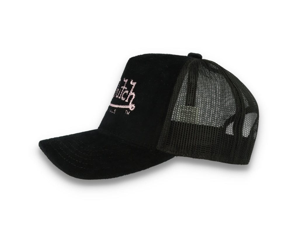 Von Dutch Trucker Cap Miami Velvet Black/Black - LOKK