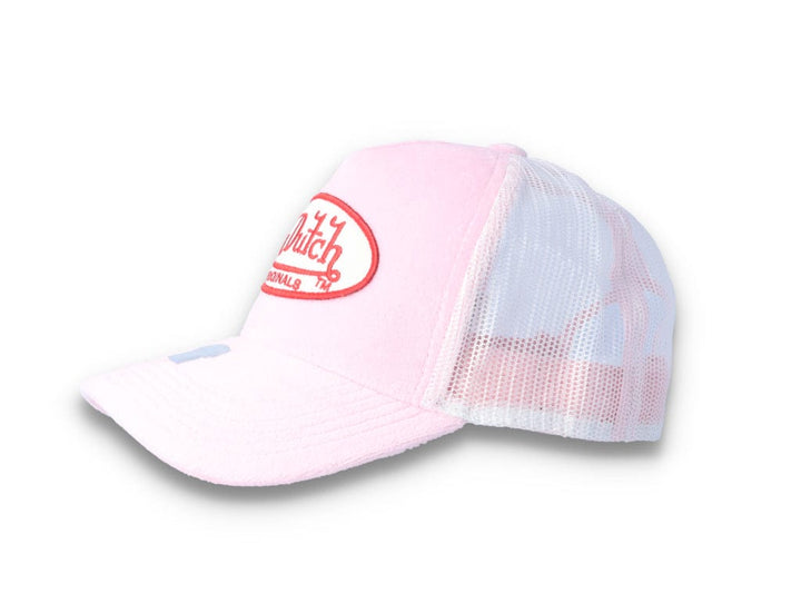 Von Dutch Trucker Cap Velvet Rose/White - LOKK