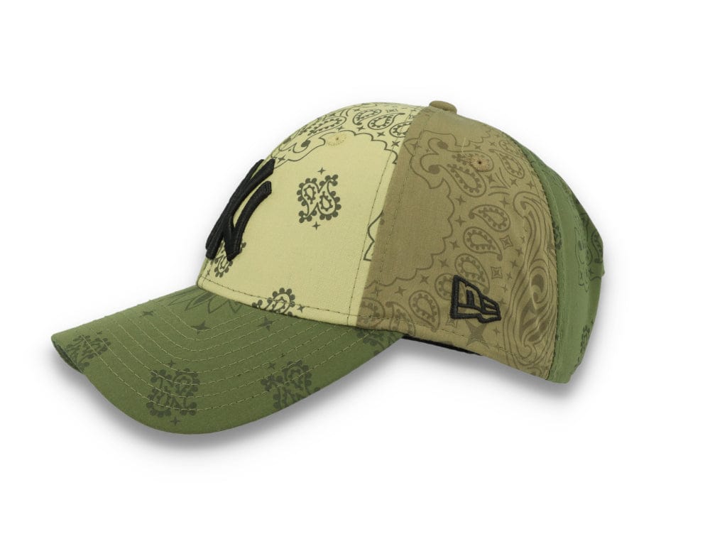 9FORTY Paisley Print NY Yankees Olive - LOKK