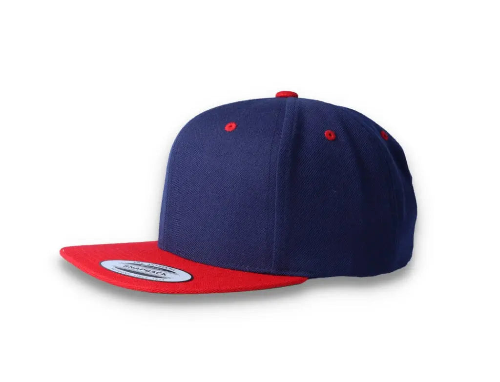 Yupoong Classic Snapback 6089MT Navy/Red - LOKK