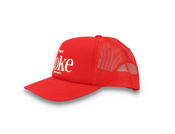 Coca-Cola Enjoy Trucker Cap Coke Red - LOKK