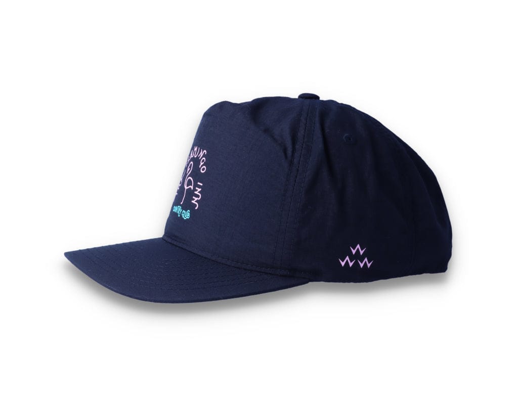 Snapback Cap Flamingo Inn Black - LOKK