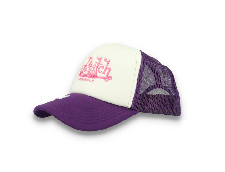 Trucker Cap Soro White/Purple - LOKK