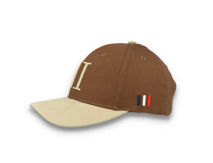 Baseball Cap Suede II Mountain Grey/Dark Sand - LOKK