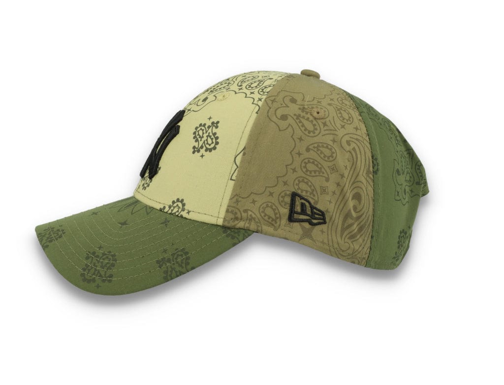 9FORTY Paisley Print NY Yankees Olive - LOKK
