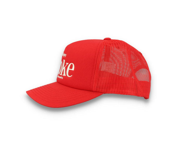 Coca-Cola Enjoy Trucker Cap Coke Red - LOKK